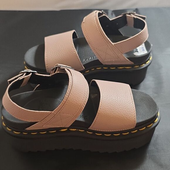 BRAND NEW DR MARTENS VOSS II ATHENA LEATHER STRAP PLATFORM SANDALS - Picture 6 of 15
